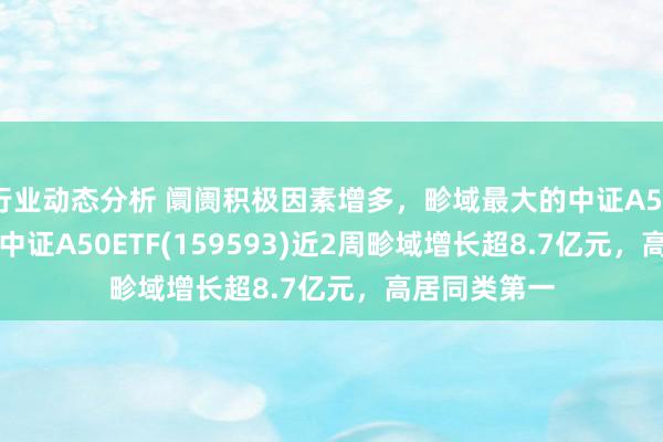 行业动态分析 阛阓积极因素增多，畛域最大的中证A50ETF——吉利中证A50ETF(159593)近2周畛域增长超8.7亿元，高居同类第一